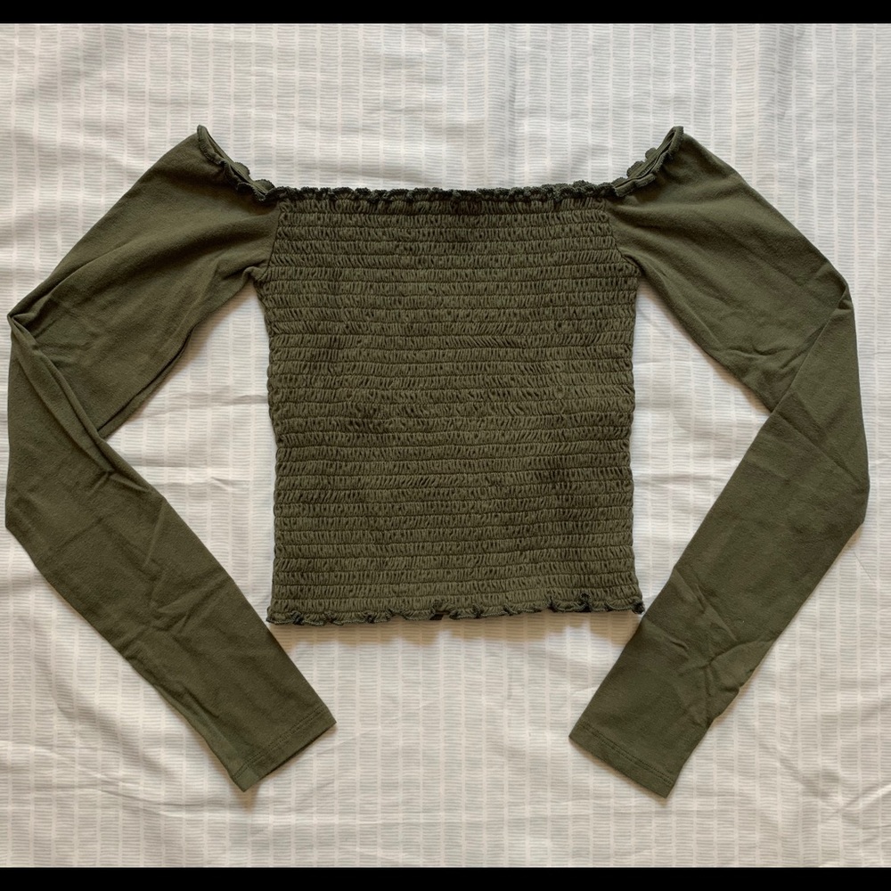 Hollister off the shoulder top